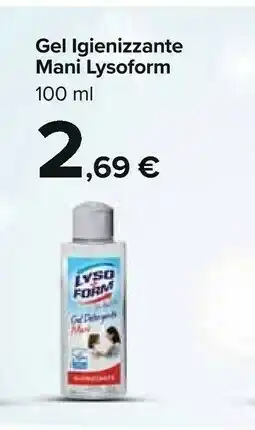 Carrefour Lysoform Gel Igienizzante offerta