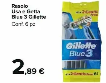 Carrefour Gillette Rasoio Usa E Getta offerta