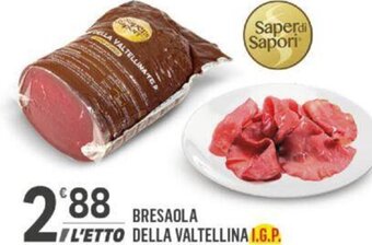 Supermercati Dok BRESAOLA DELLA VALTELLINA I.G.P. offerta