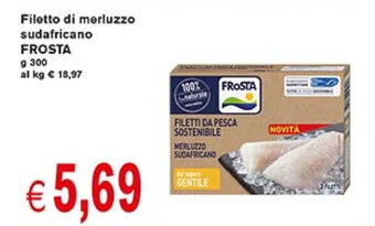 Coal Filetto di merluzzo sudafricano FROSTA g 300 offerta
