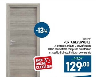 Cfadda Porta reversibile offerta