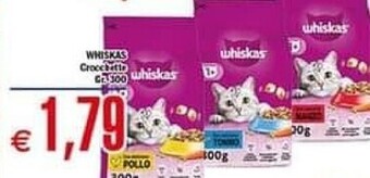 Conté Supermercati Whiskas crocchette offerta