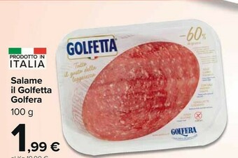 Carrefour Market Golfera Salame offerta