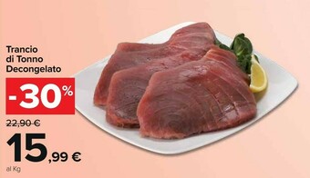 Carrefour Market Tonno fresco offerta