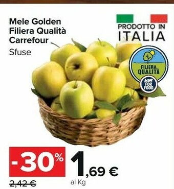Carrefour Market Mele Golden offerta