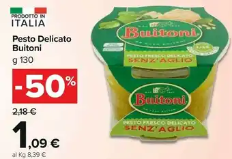 Carrefour Market Buitoni Pesto offerta