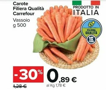 Carrefour Market Carote offerta