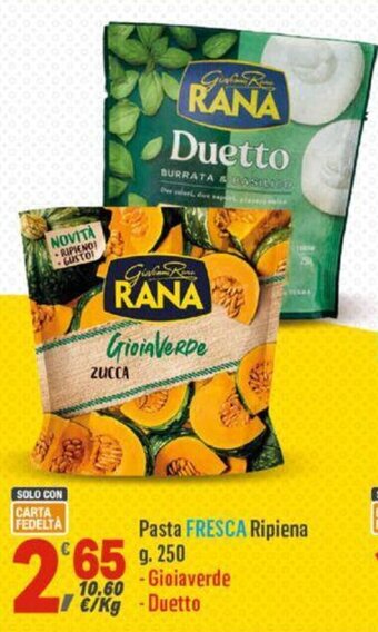 Supermercati Dok Pasta FRESCA Ripiena g 250 offerta