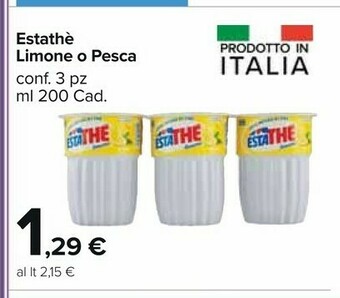 Carrefour Market Estathé Estathe offerta