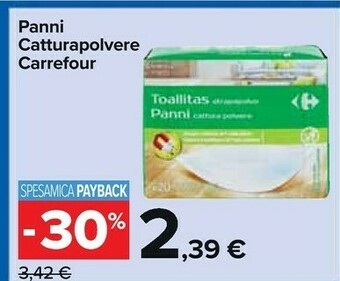 Carrefour Market Carrefour Panni Catturapolvere offerta