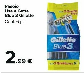 Carrefour Market Gillette Rasoio offerta