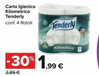 Carrefour Market Tenderly Carta igienica offerta