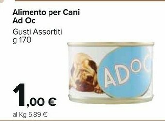 Carrefour Market Ad Oc Alimento Per Cani offerta