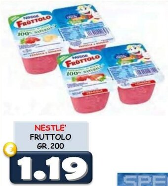 MercADone NESTLE' FRUTTOLO GR.200 offerta