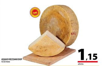 A&O ASIAGO MEZZANO DOP 4/10 mesi offerta