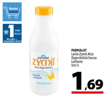 A&O PARMALAT Latte Zymil Alta Digeribilità Senza Lattosio litri 1 offerta
