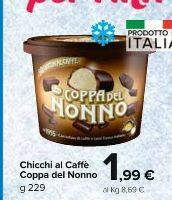 Motta Coppa Del Nonno Chicchi Al Caffè 229 G(ml)
