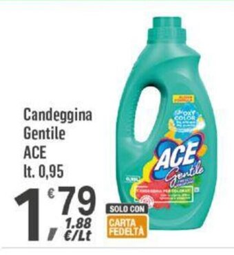 Supermercati Dok Candeggina Gentile ACE lt. 0,95 offerta