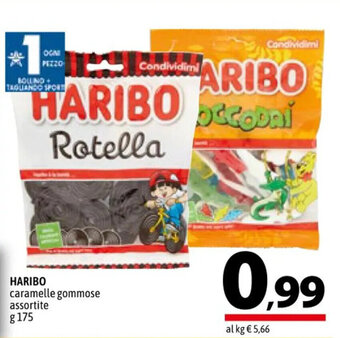 A&O HARIBO caramelle gommose assortite g 175 offerta