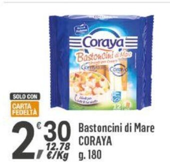 Supermercati Dok Bastoncini di Mare CORAYA g 180 offerta