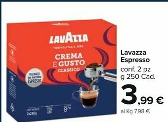 Carrefour Market Lavazza Caffè offerta