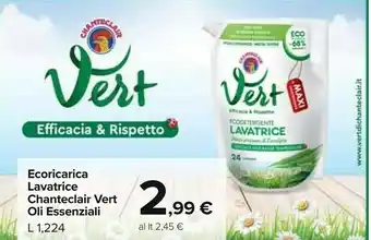 Carrefour Market Chanteclair Detersivo lavatrice offerta