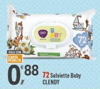 72 Salviette Baby CLENDY