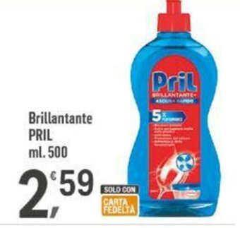 Supermercati Dok Brillantante PRIL ml. 500 offerta