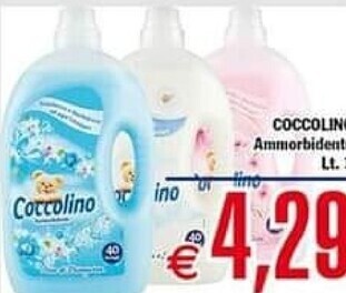 Conté Supermercati Coccolino ammorbidente offerta