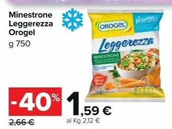 Carrefour Orogel Minestrone offerta