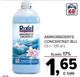 Todis Rixel ammorbidente concentrat blu offerta