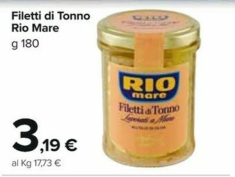 Carrefour Rio Mare Tonno Rio mare offerta