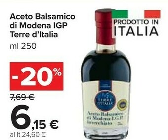 Carrefour Casa Modena Aceto balsamico offerta