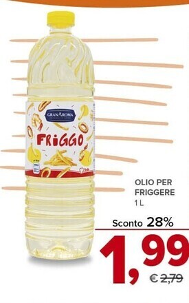 Gran aroma olio per friggere
