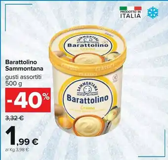 Carrefour Sammontana Barattolino Crema 500 G(ml) offerta