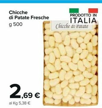 Carrefour Chicche Di Patate Fresche 500 G offerta
