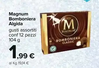 Carrefour Algida Magnum Bomboniera Classic 104 G(ml) offerta