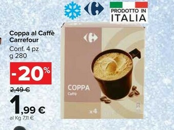 Carrefour Market Carrefour - Coppa Caffè 280 G(ml) offerta