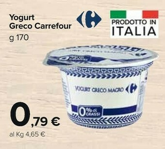 Carrefour Market Carrefour Yogurt Greco offerta