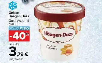 Carrefour Market Häagen dazs Gelato offerta