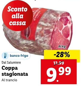 Lidl Coppa stagionata Al trancio offerta