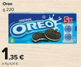 Carrefour Market Mondelez Original Oreo 5x 220 G(ml) offerta