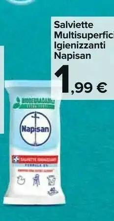 Carrefour Market Napisan Salviette Multisuperficio offerta