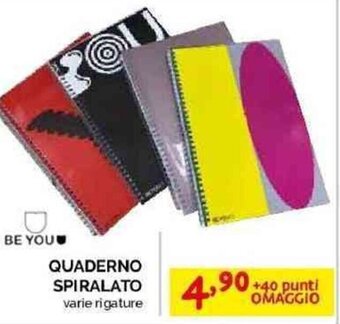 BE YOU QUADERNO SPIRALATO