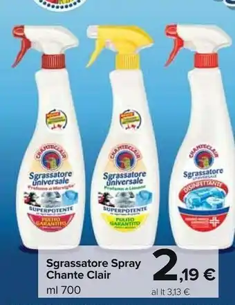 Carrefour Market Chanteclair Chante Clair Sgrassatore offerta