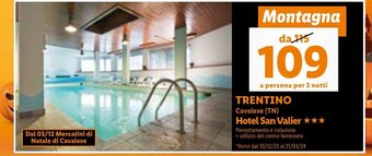 Lidl TRENTINO Cavalese (TN) Hotel San Valier ★★★ offerta