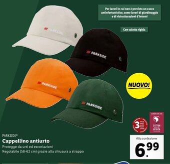 Lidl PARKSIDEⓇ Cappellino antiurto offerta