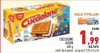 Conad Algida Cucciolone Classico 480 G(ml) offerta