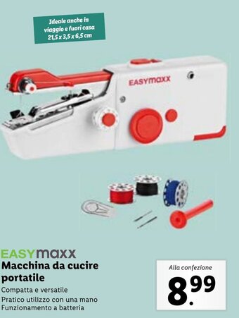EASYmaxx Macchina da cucire portatile