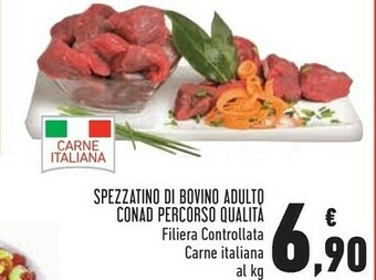 Conad Conad Spezzatino Di Bovino Adulto offerta